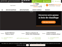 Tablet Screenshot of bois-brazeco.com